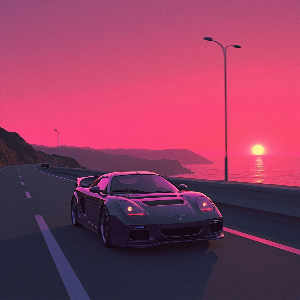 Cover art for Retrowave Rotation 1015