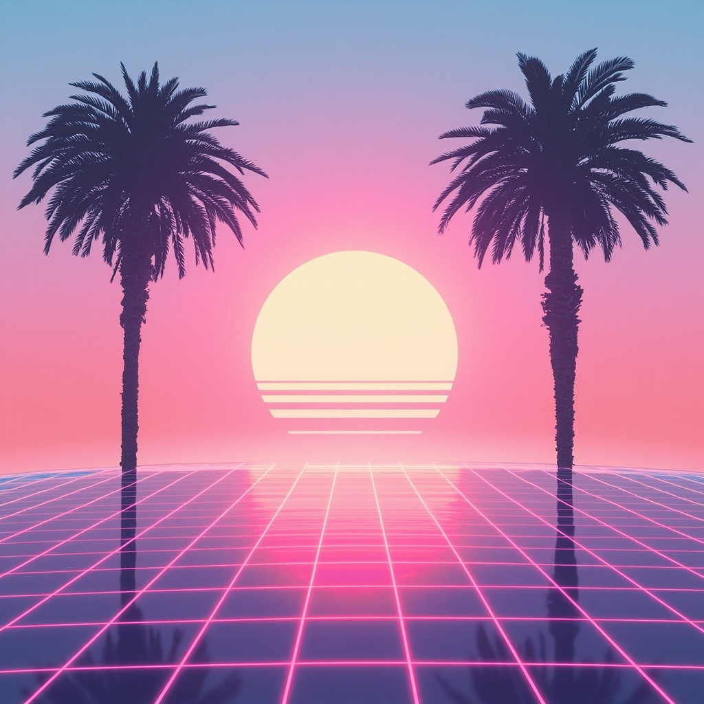 Cover art for Vaporwave Rotation 2048