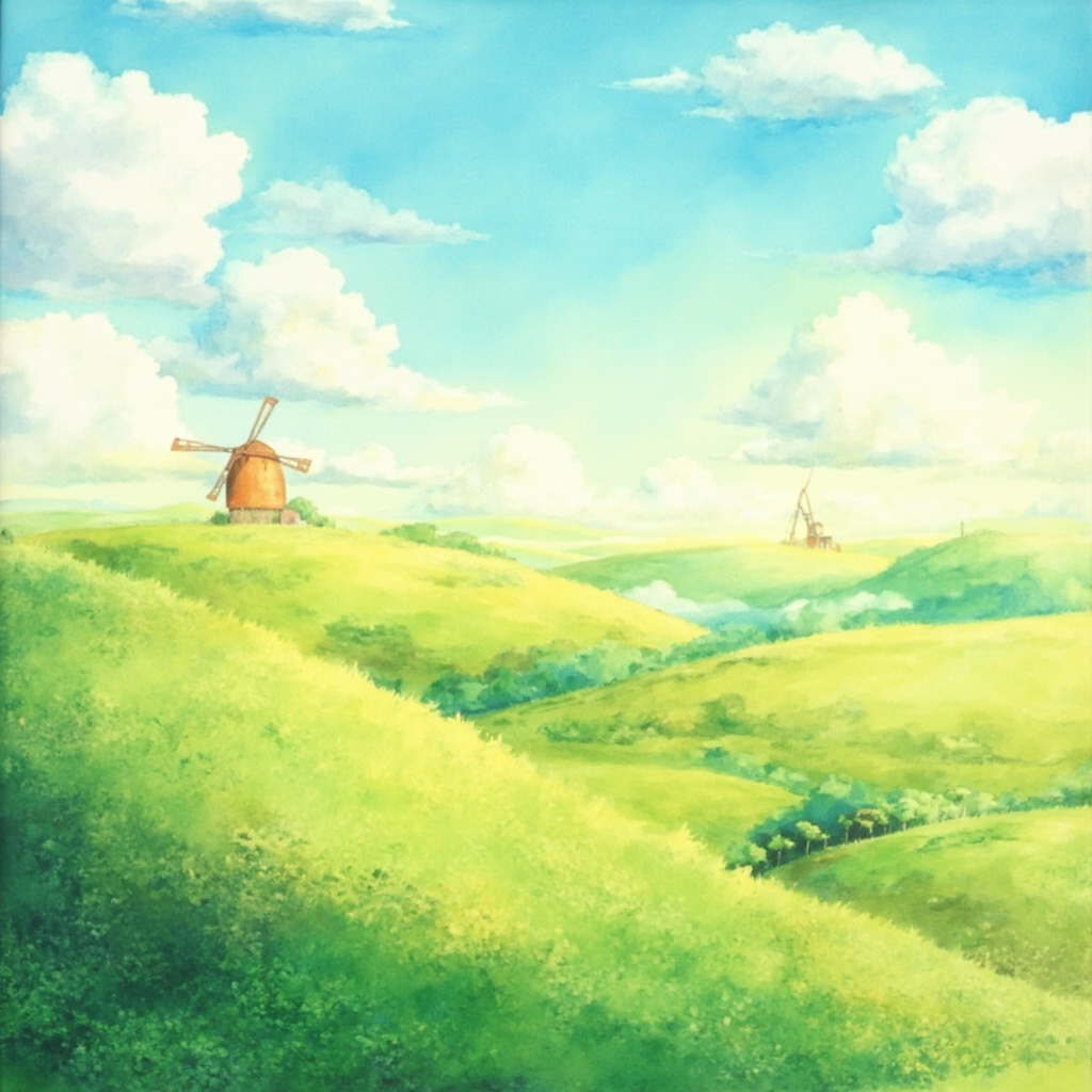 Cover art for Ghibli Pastoral