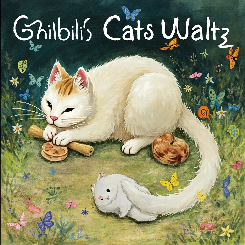 Cover art for Ghibli Cats Waltz