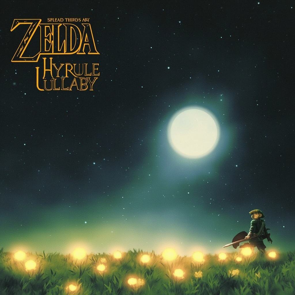 Cover art for Zelda Hyrule Lullaby
