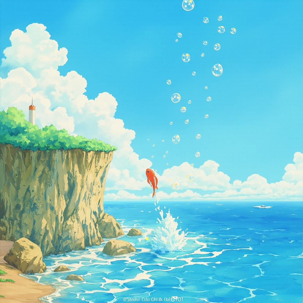 Cover art for Ponyo Seaside Adventure