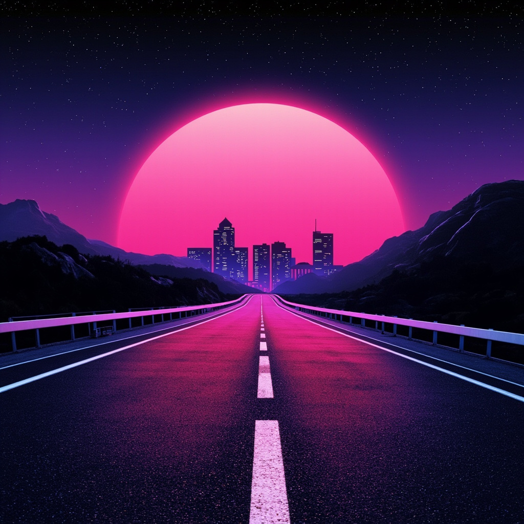 Cover art for Neon Night Drive