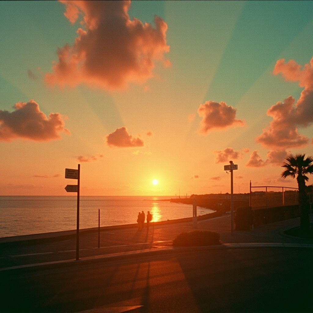 Cover art for Sunset Coastal Drive