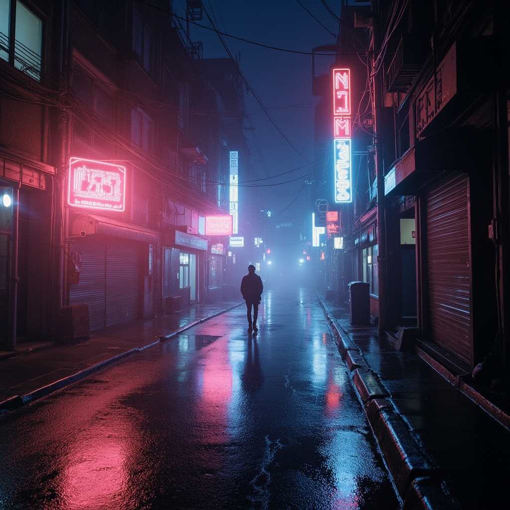 Cover art for Neon Rain