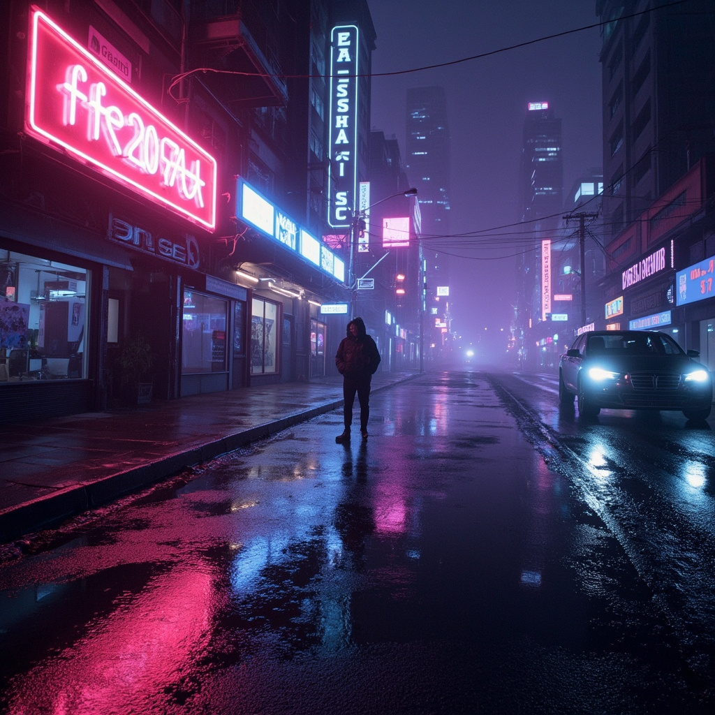 Cover art for Neon Rain Protocol