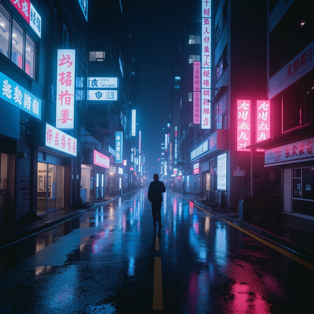 Cover art for Neon Rain