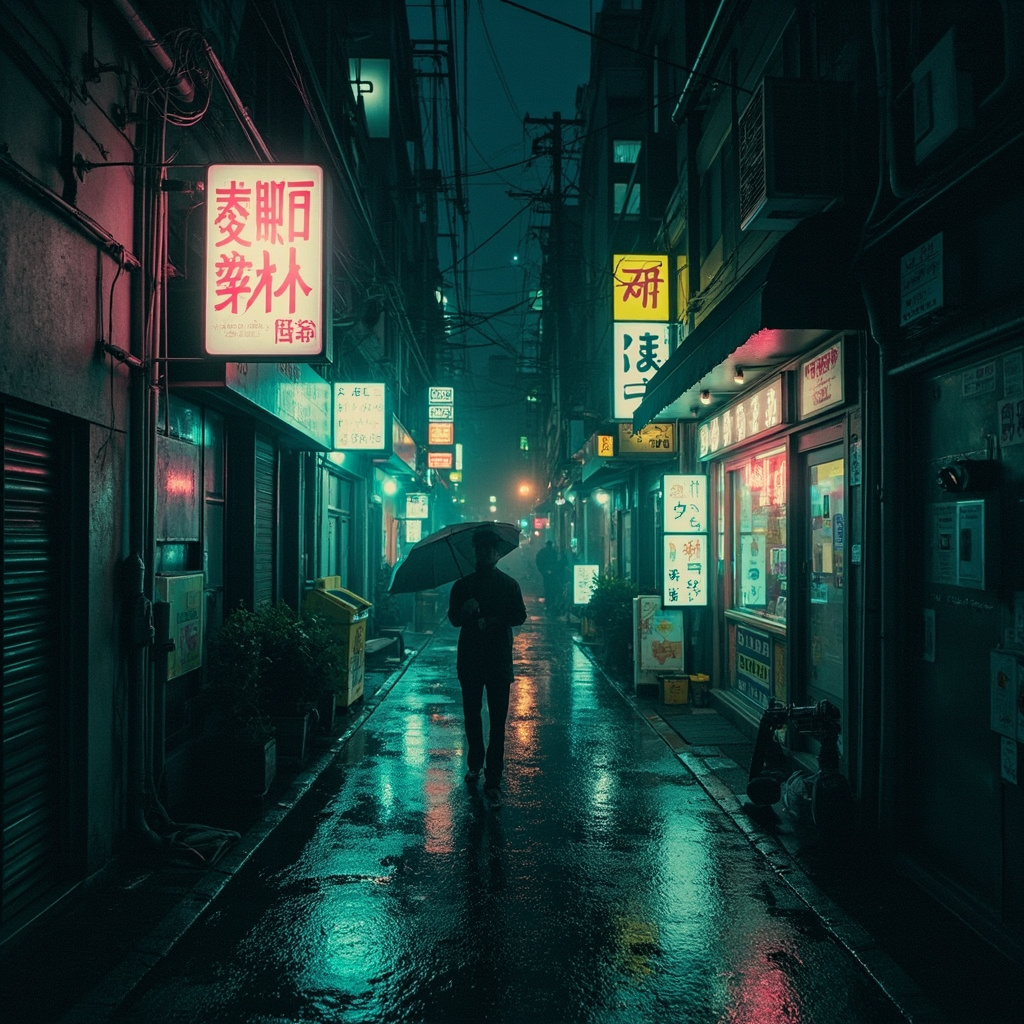 Cover art for Rainy Tokyo