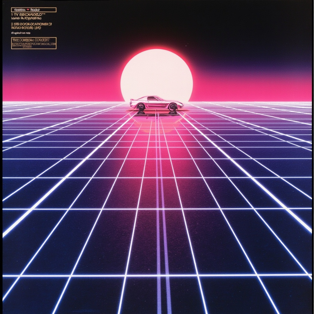 Cover art for Neon Grid Run