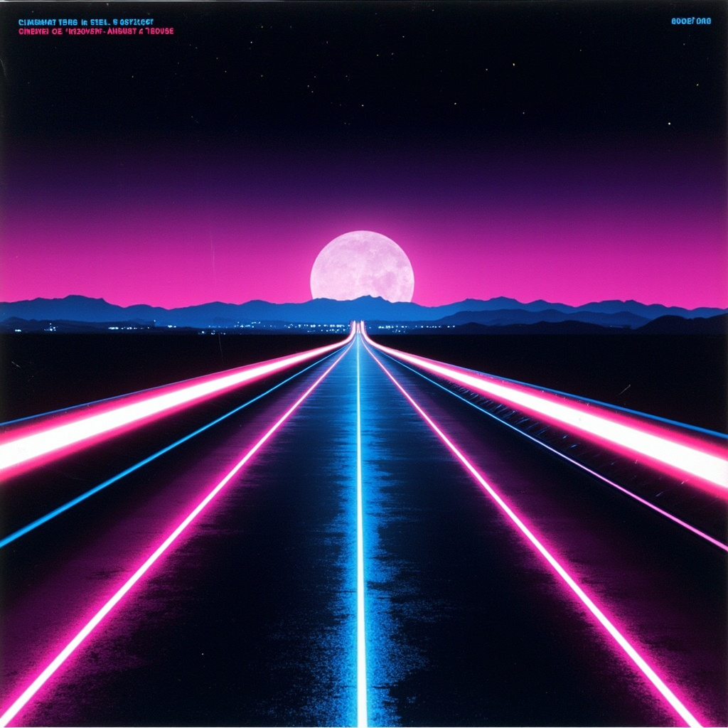 Cover art for Retrowave Neon Highway