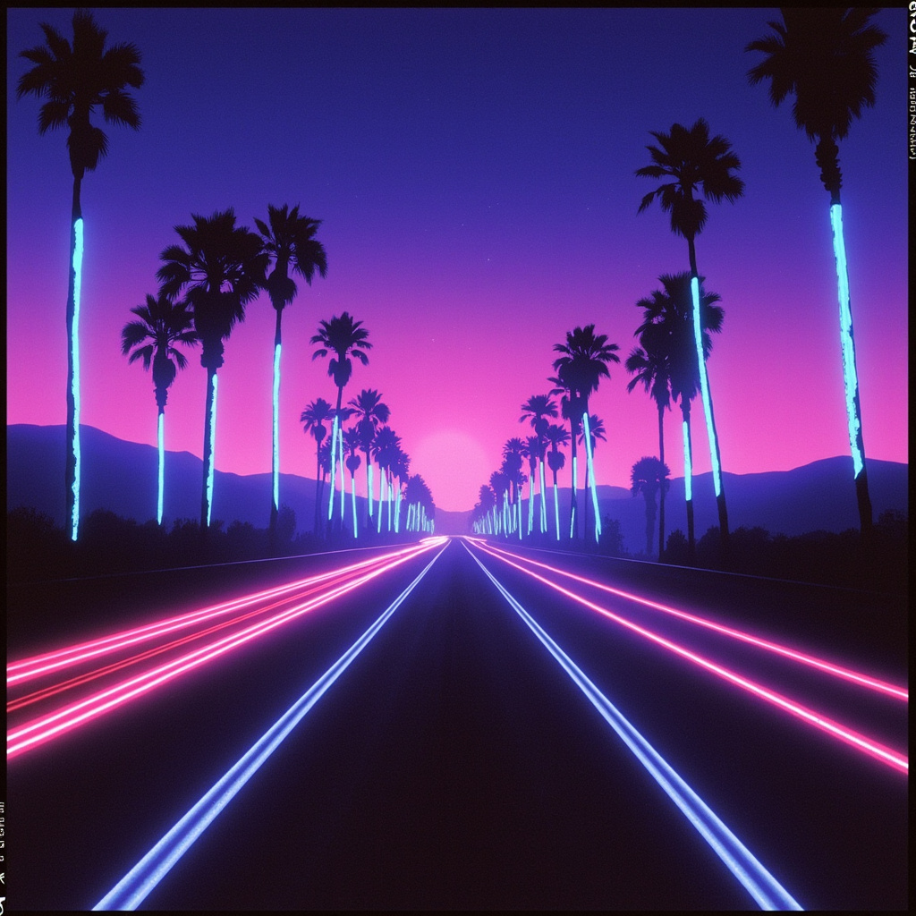 Cover art for Neon Highway Nights