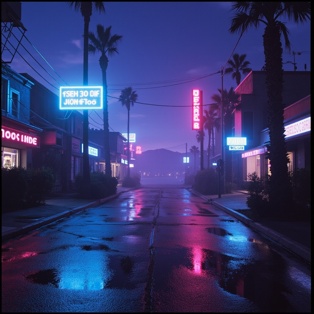 Cover art for Neon Highway Nights