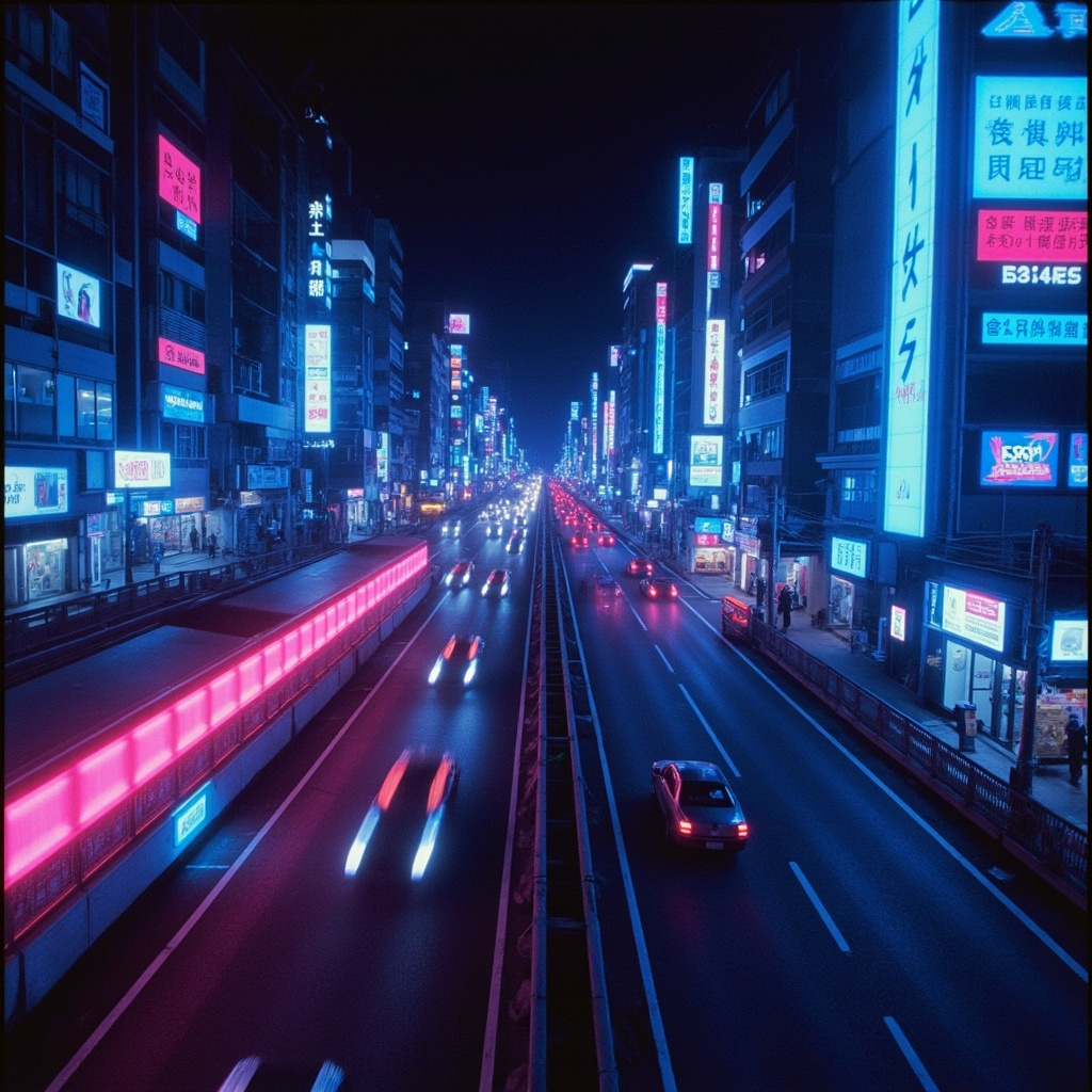Cover art for Neon Highway Nights