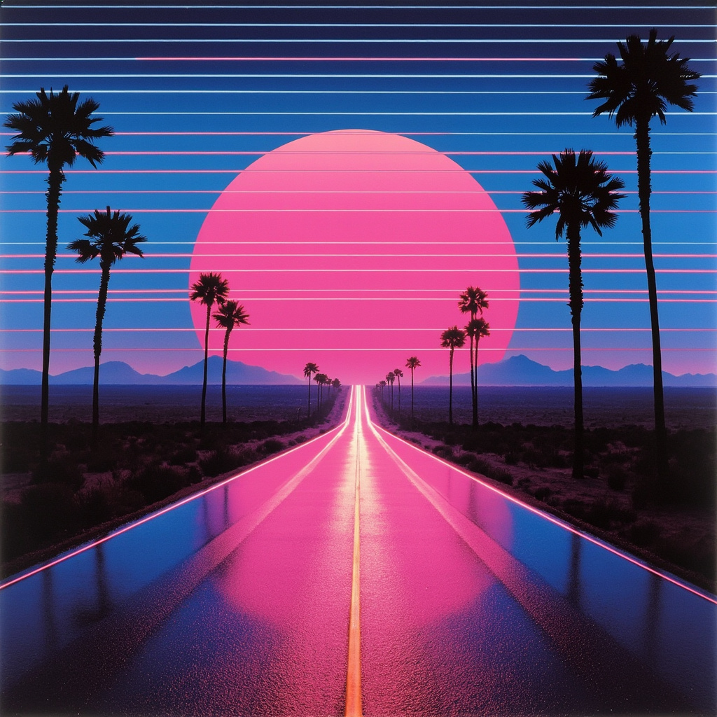 Cover art for Neon Highway