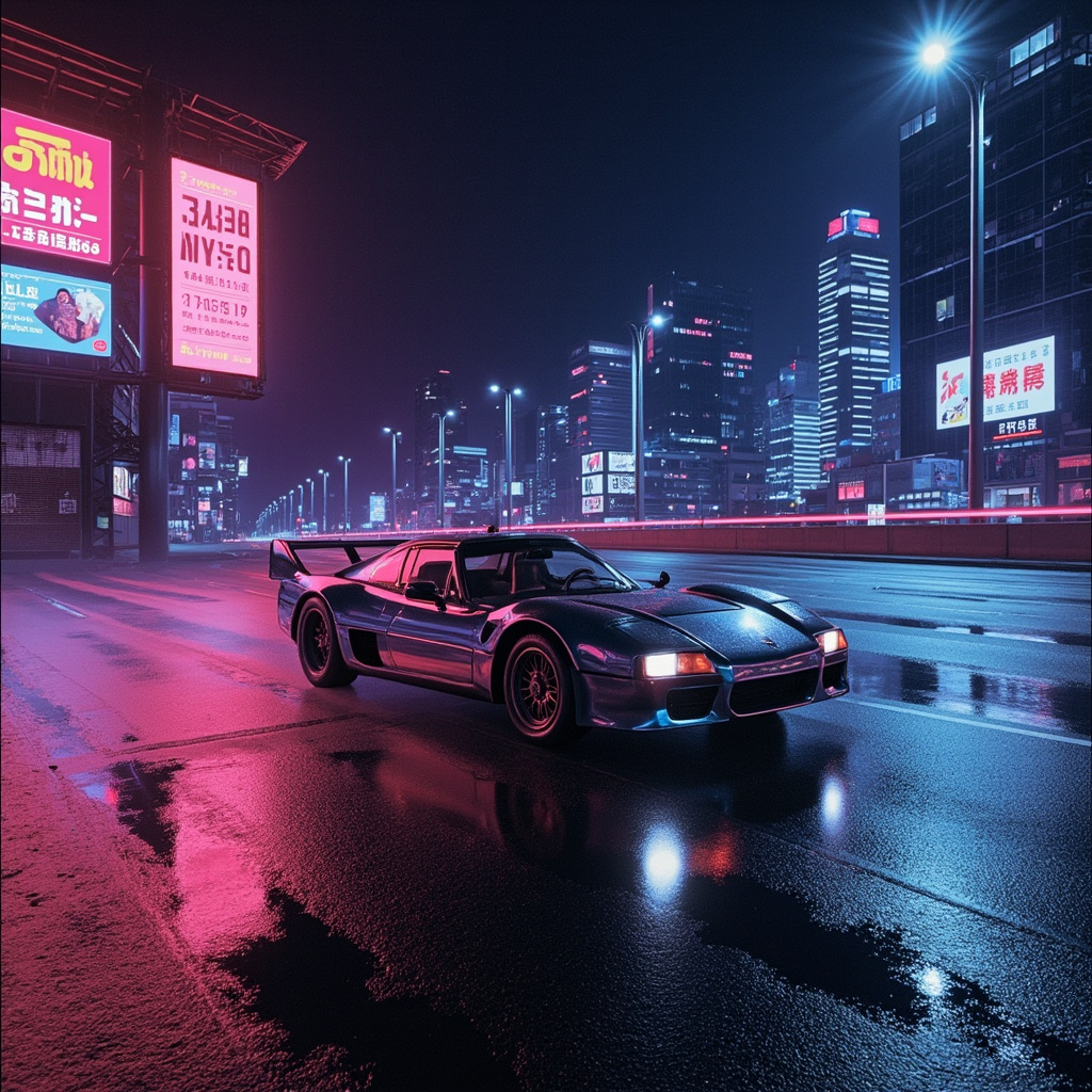 Cover art for Neon Highway Requiem