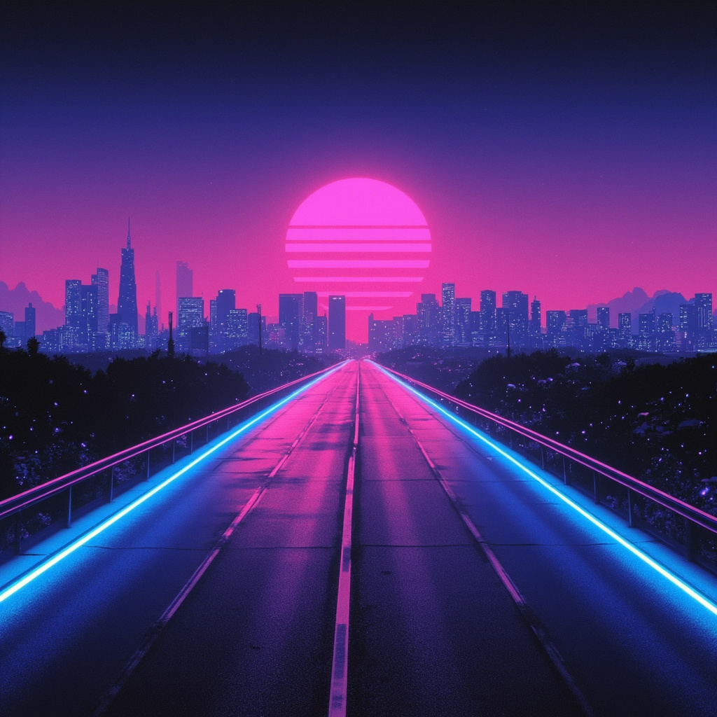Cover art for Neon Nightdrive
