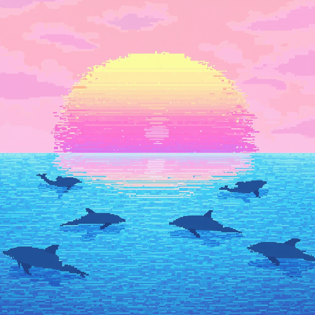 Cover art for Pixel Dawn